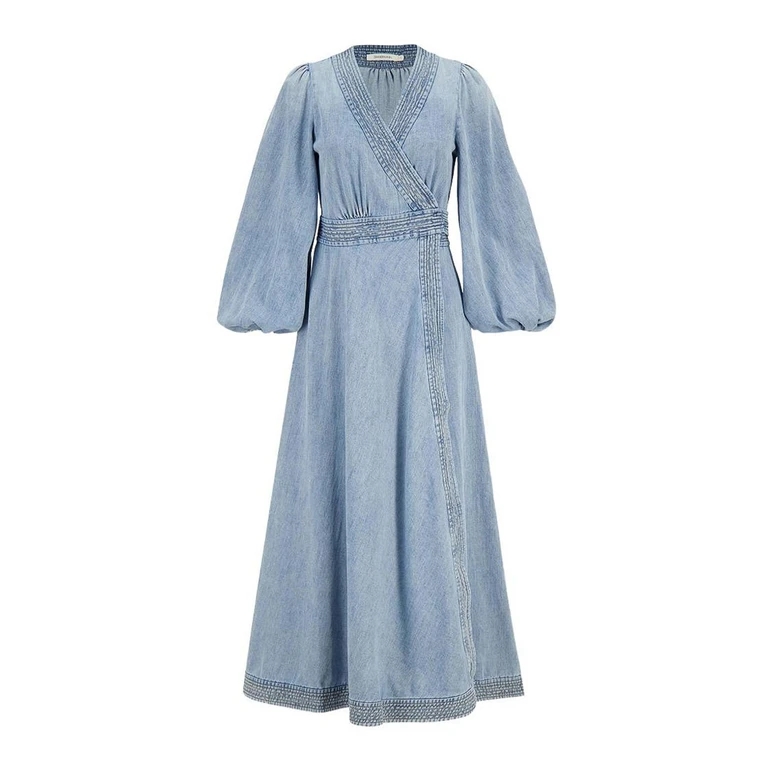 Robe Au Genou - Bleu (7266DSS262SKYLK)