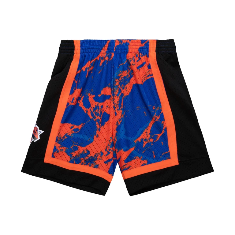 NBA Team Marble Swingman Shorts Ny Knicks 1996