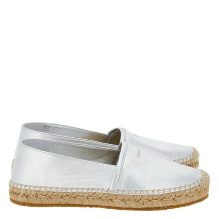 Alma Leather Logo Espadrilles