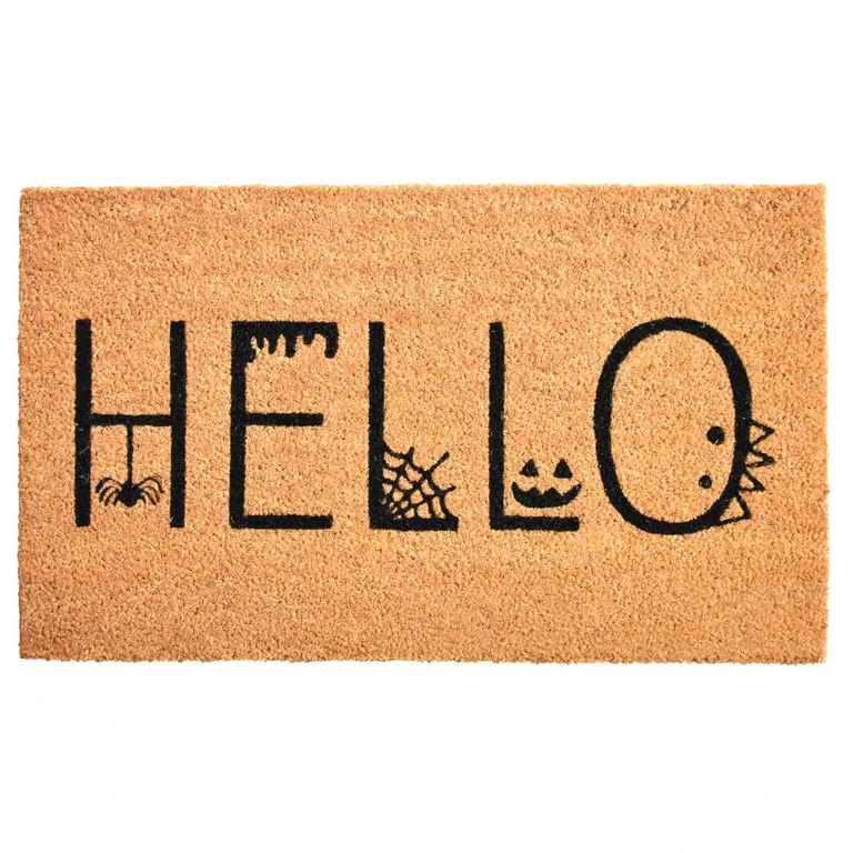 Spooky Hello Doormat