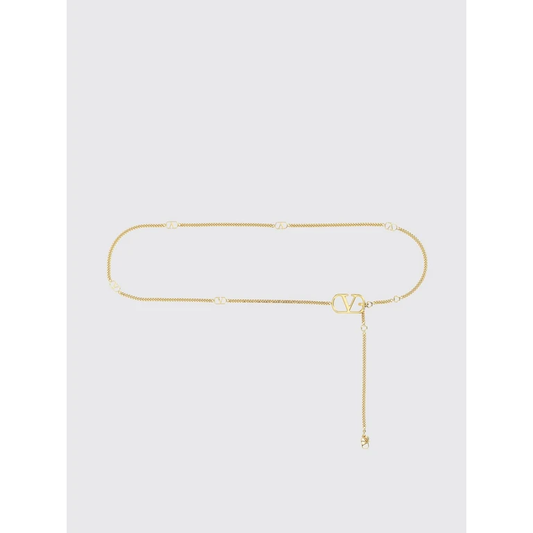 VLogo Signature Gold-Tone Brass Chain Belt (T0SY0VJTCS4)