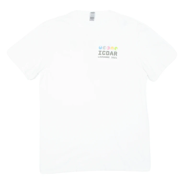 GILDAN Mens T-Shirt White M