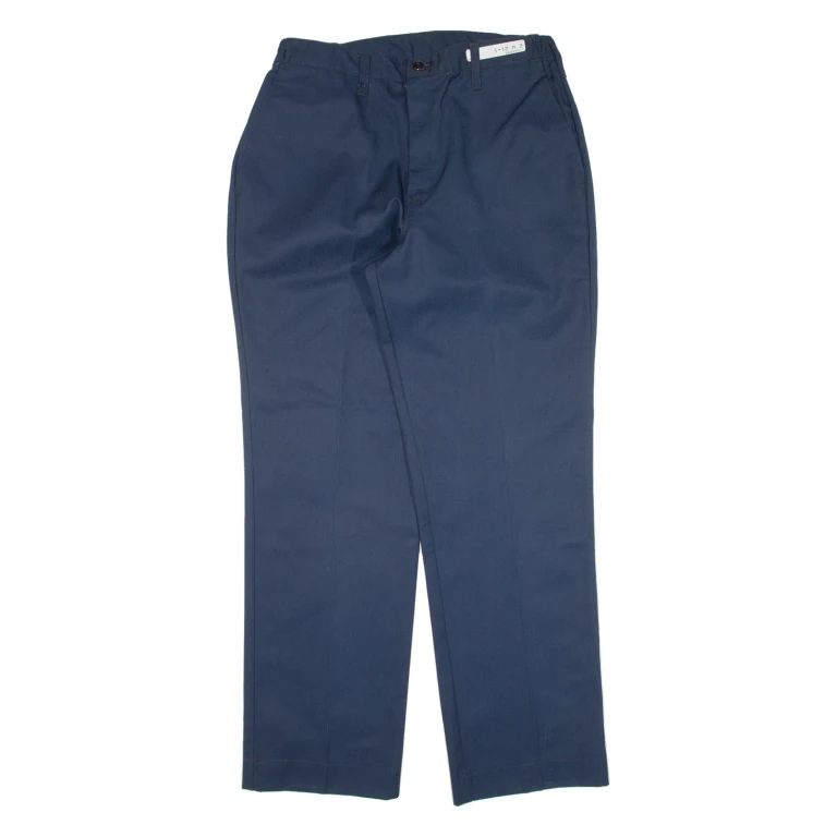 DICKIES Workwear Mens Trousers Blue Regular Straight W30 L30