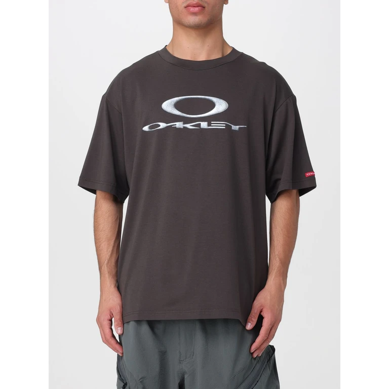 Relaxed Fit Cotton T-shirt with Printed Logo and Dropped Shoulders (FOA40878822H)