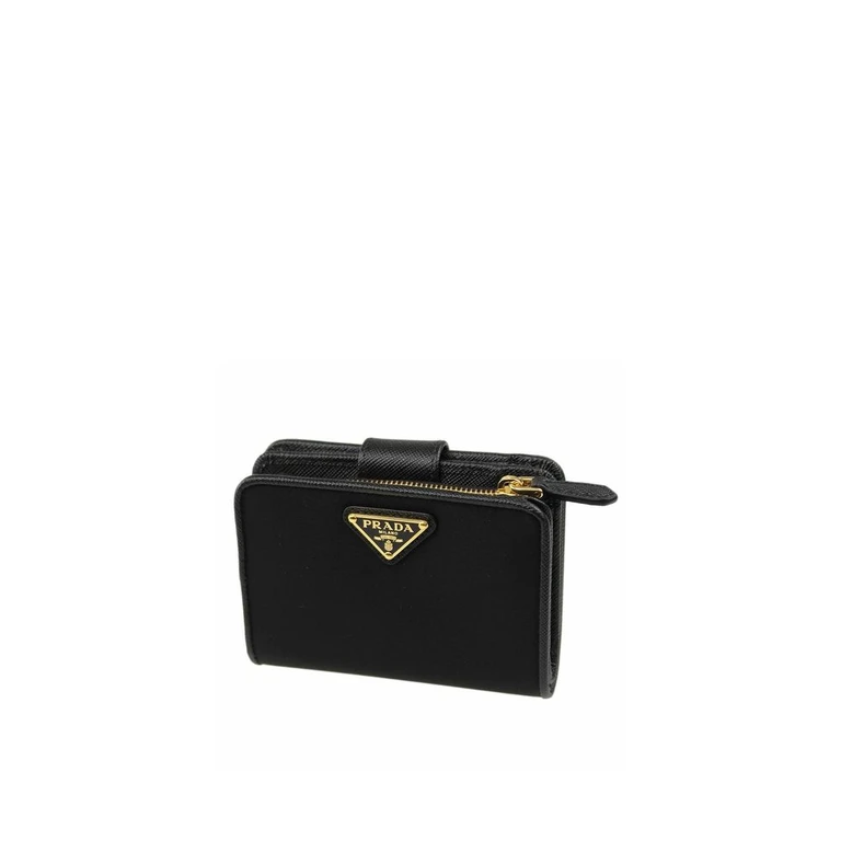 Prada Black Nylon Wallet - Women