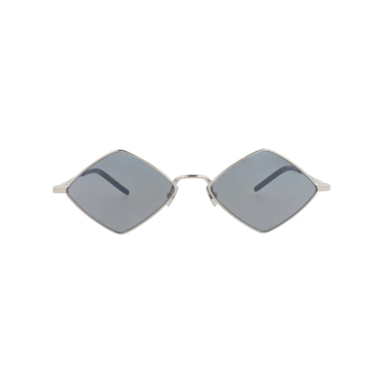 Square-Frame Metal Sunglasses
