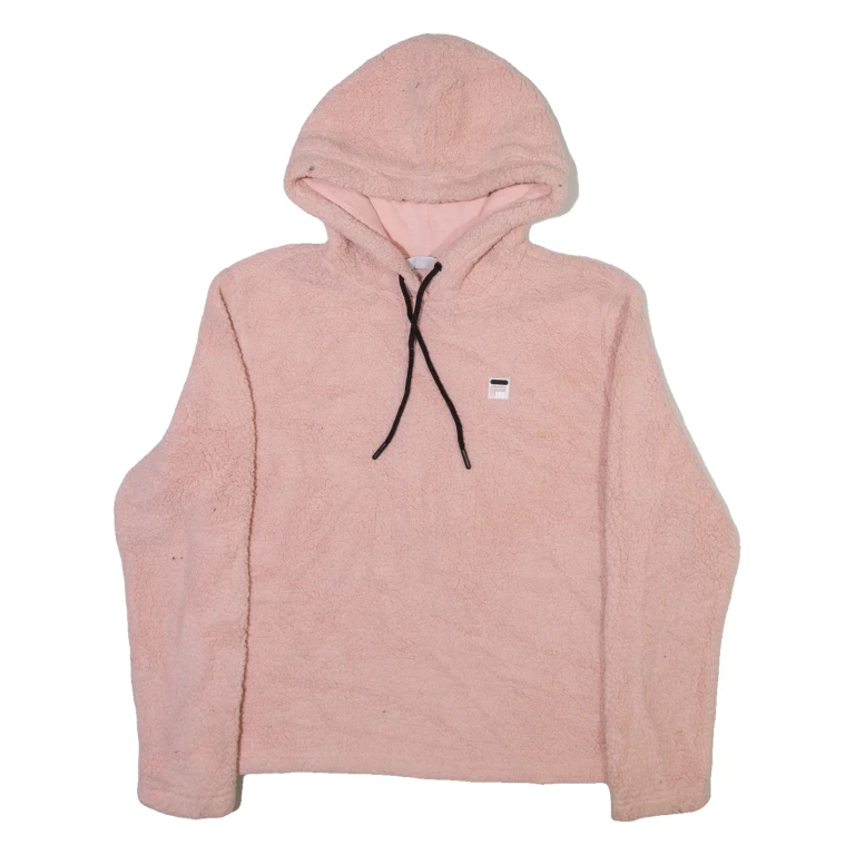 FILA Womens Pink Hoodie S
