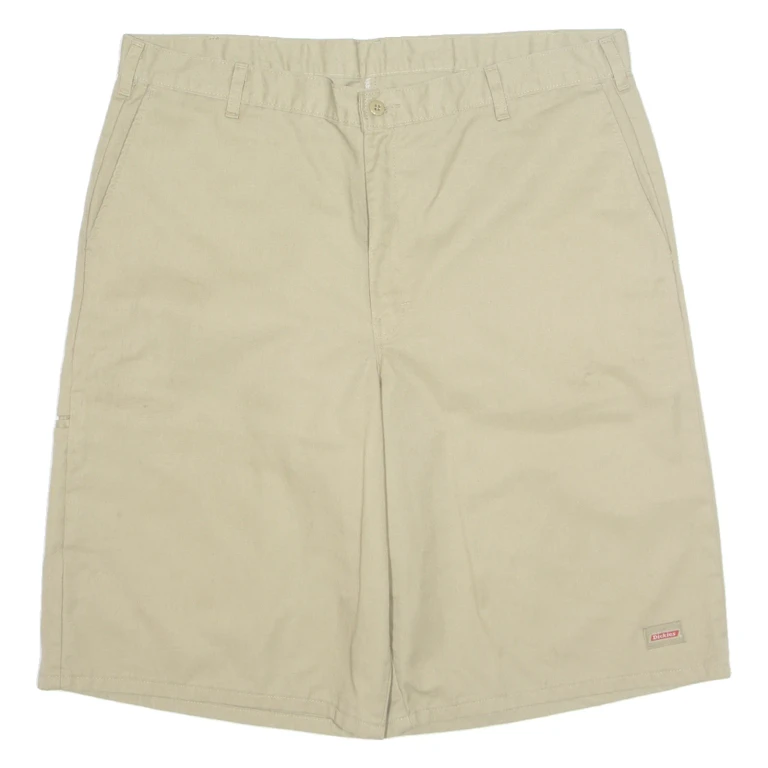 DICKIES Mens Workwear Shorts Beige XL W40