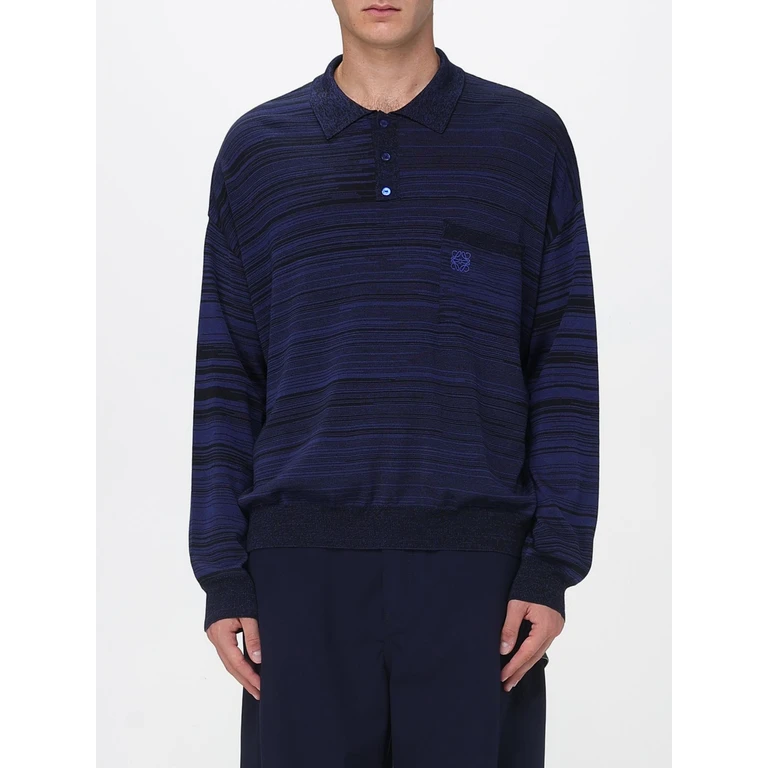 Polo Shirt Men color Blue (H526Y14KLE5938)