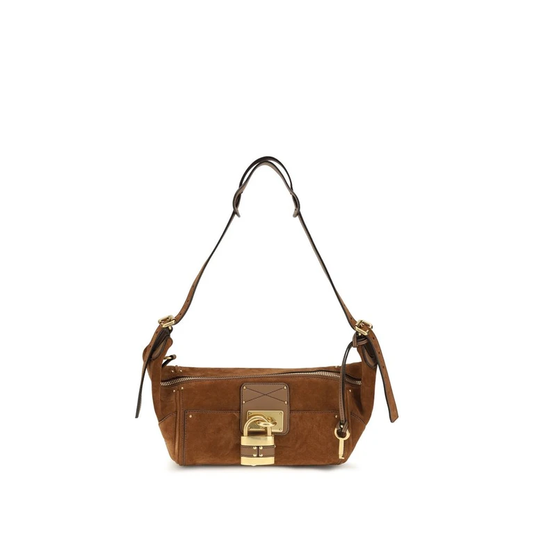 Chloé Brown Calf Leather Bos Taurus Shoulder Bag - Women