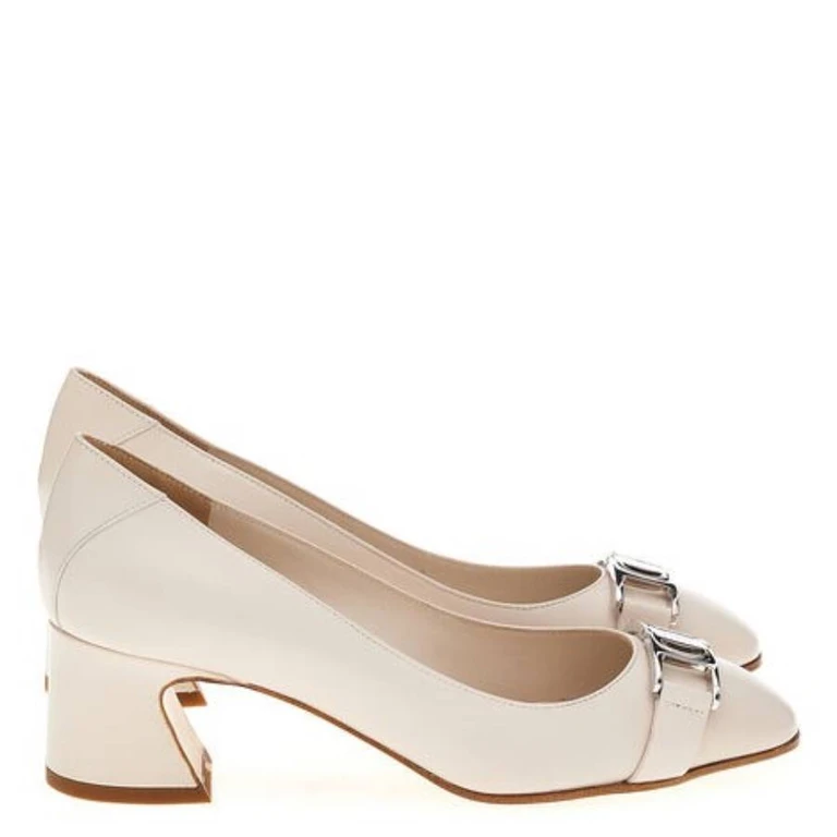Ferragamo Rei 55 Block Heel Pumps