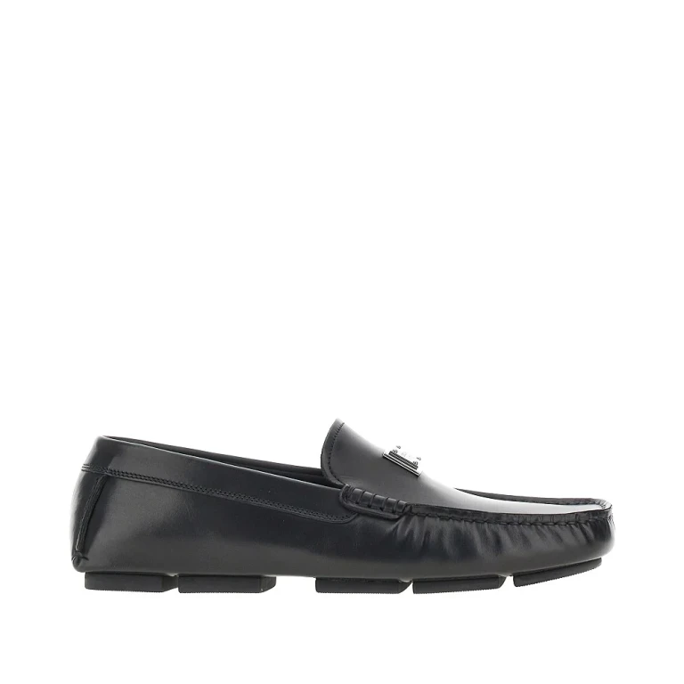 Dolce & Gabbana DG Driver Herren-Loafer aus Leder