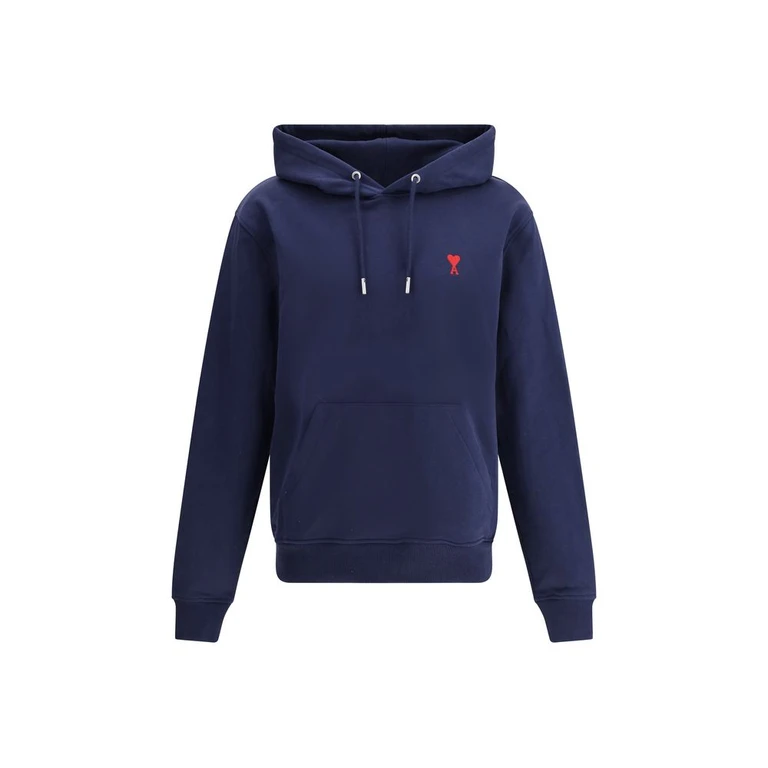 AMI Paris Blue Cotton Sweatshirt Clothing - Men