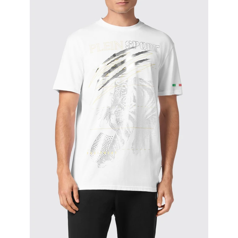 T-Shirt Men color White (SAECMTK8006STE001N0193)