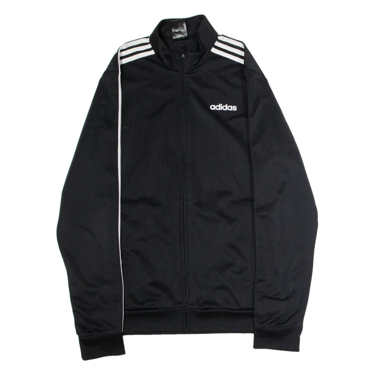 ADIDAS Mens Track Jacket Black S