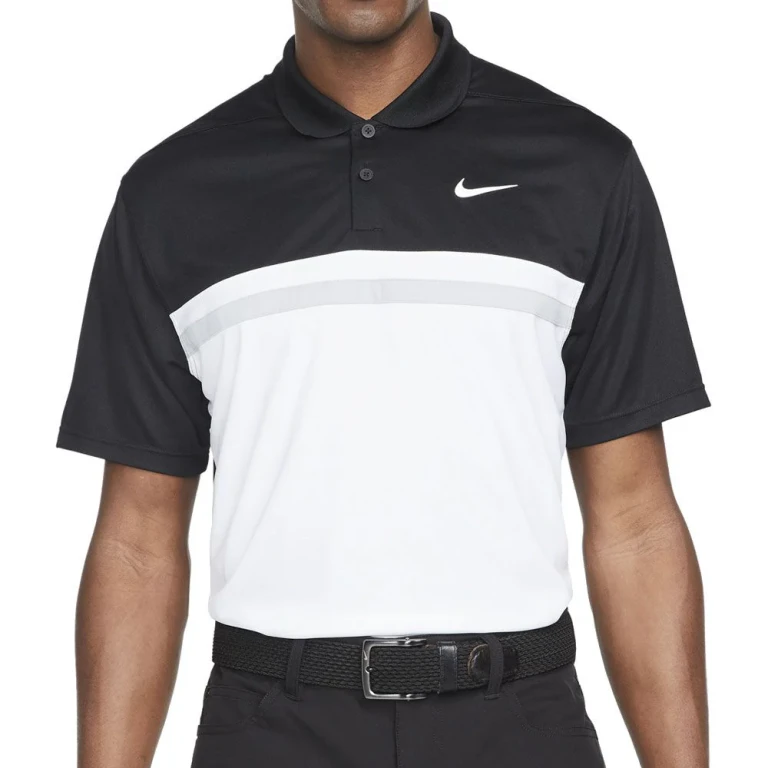 Men's Victory Color Block Golf Dri-Fit Polo Polos