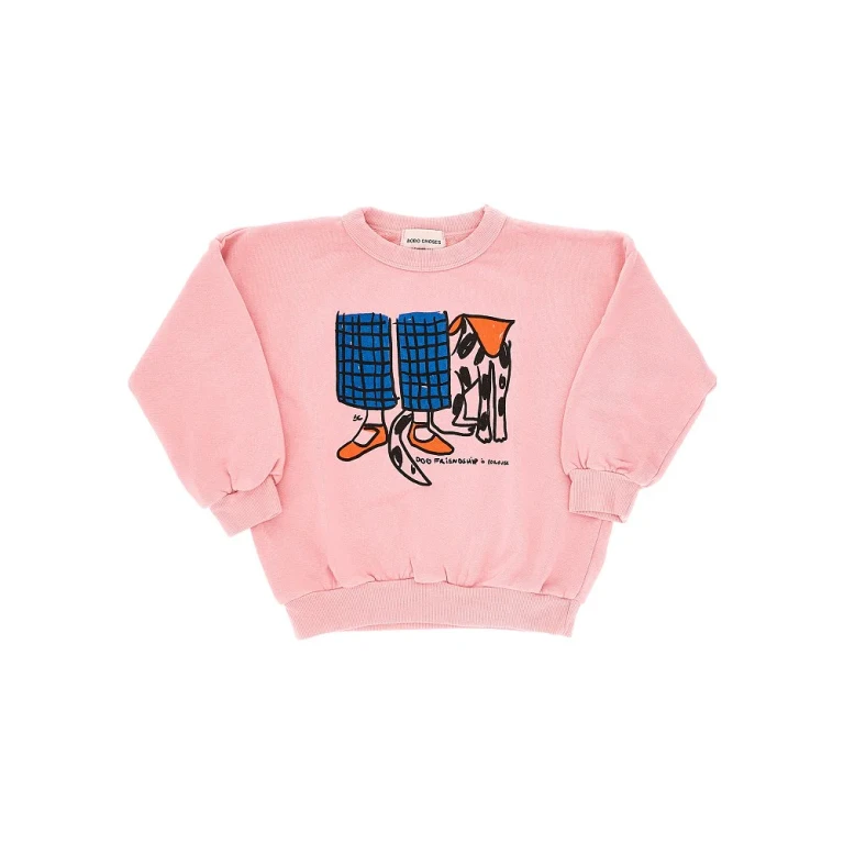 BOBO CHOSES 'Dog Friendship' crewneck sweatshirt Kids 4/5