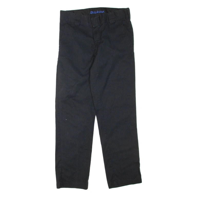 DICKIES Mens Trousers Black Slim Tapered W30 L30