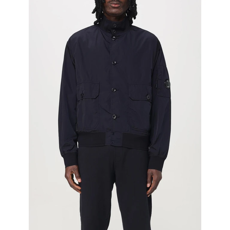 C. P. COMPANY Jacket Men color Blue (18CMOW014A005904G888)