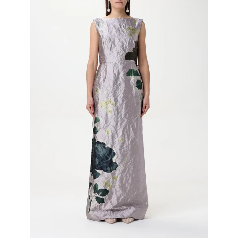 Dress Woman color Champagne (PS25G6LMTSMARGOTFLORALLILAC)