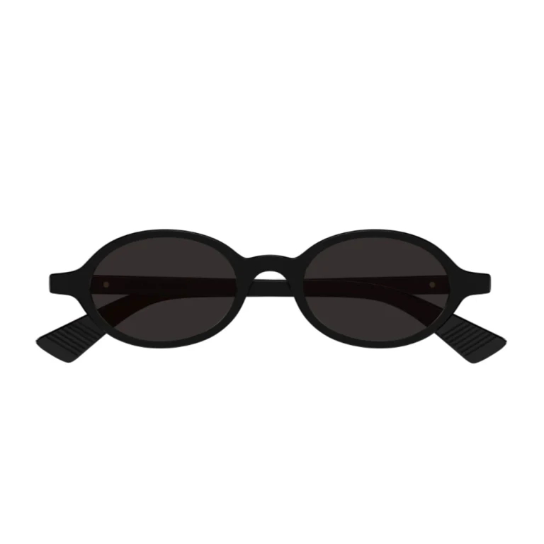 Bottega Veneta Bv1388s Linea Ribbon Black Acetato Riciclato Sunglasses - Women