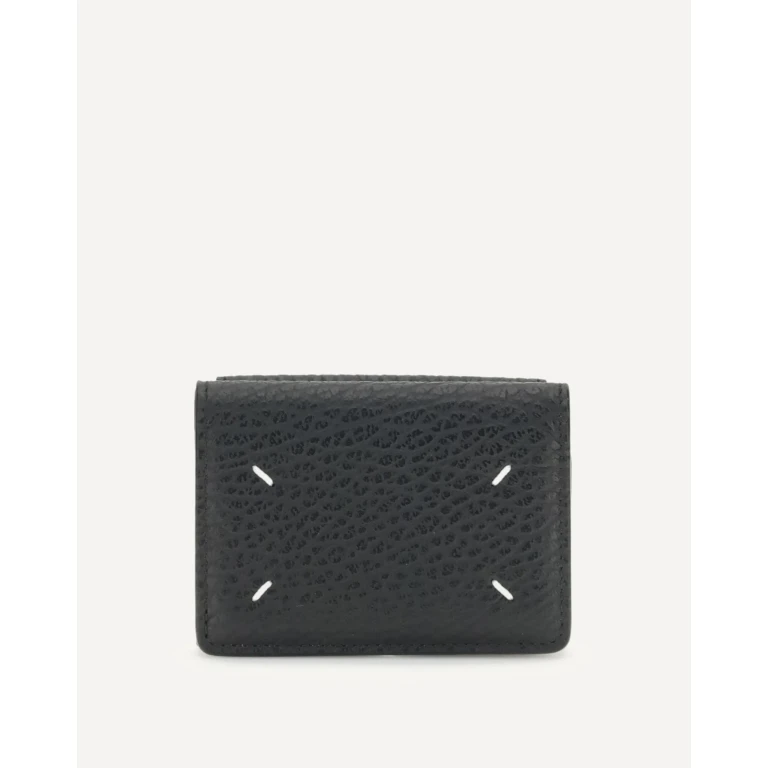 MARGIELA Wallet with white stitch Female UNI
