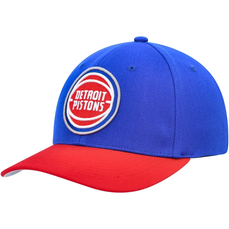 Men's NBA Team 2 Tone 2.0 Stretch Snapback NBA Pistons Snapback Caps