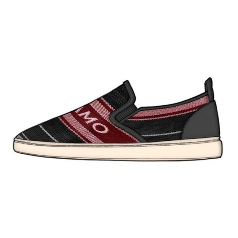 Logo Knit Slip-On Sneakers, Size 7