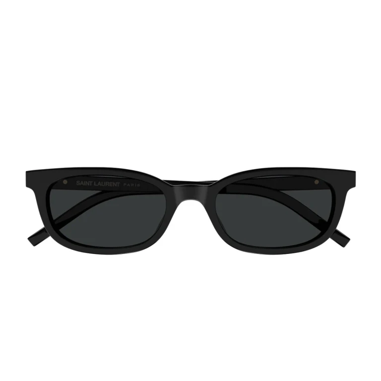 Saint Laurent Sl M160 Linea Monogram Black Acetato Riciclato Sunglasses - Women