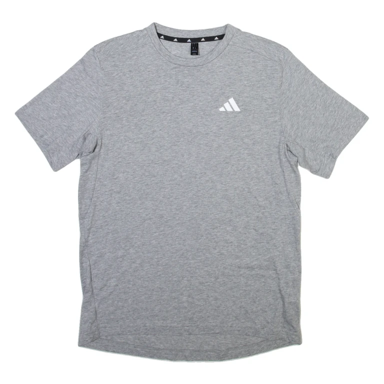 ADIDAS Mens T-Shirt Grey S