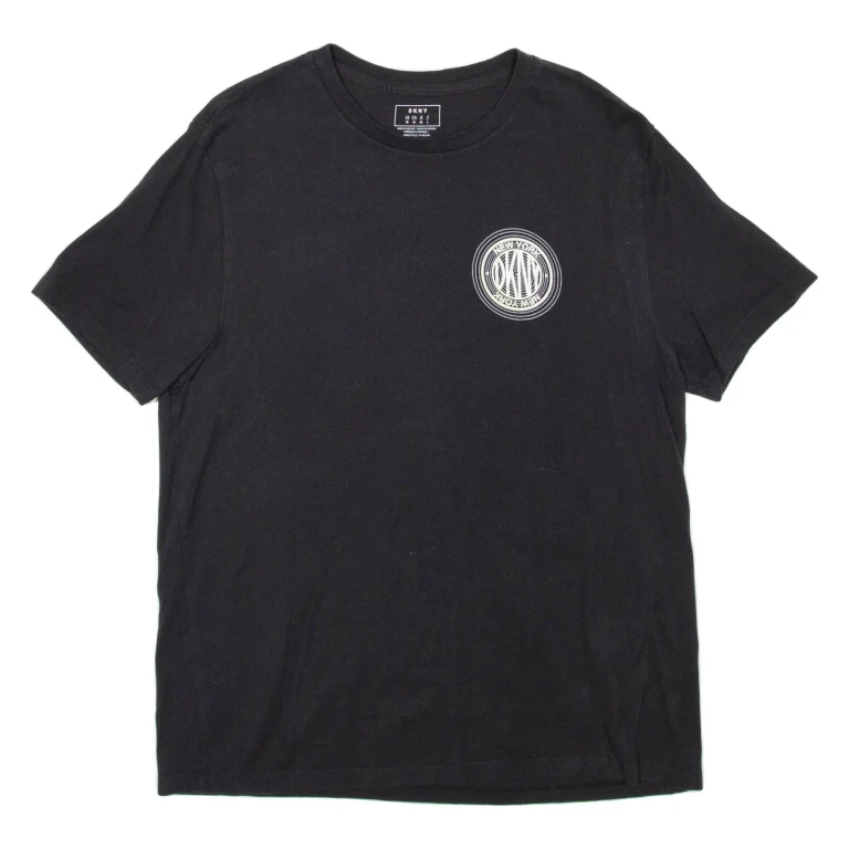 DKNY Mens T-Shirt Black M (JJ1-151024-5347)