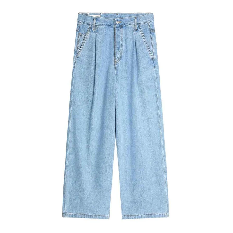 Dries Van Noten Jean Droit - Bleu Clair (261020940338551E15)