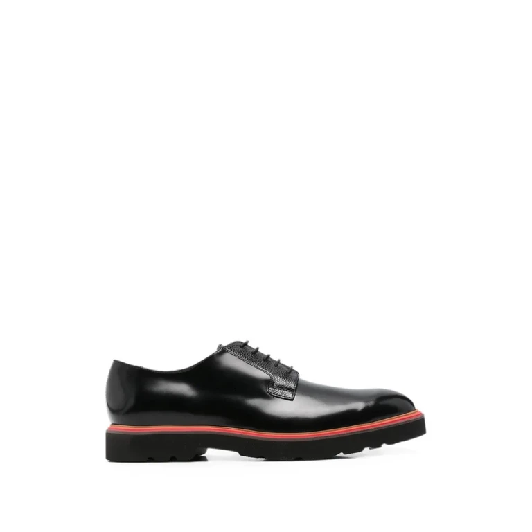 PAUL SMITH Mens Shoe Ras Black High Shine