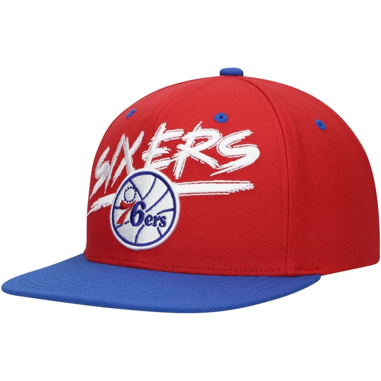 Men's NBA Transcript Snapback Hwc 76Ers Snapback Caps