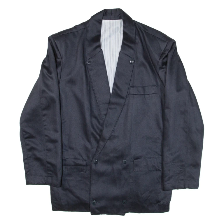 KEVINELLI Mens Blazer Jacket Blue M