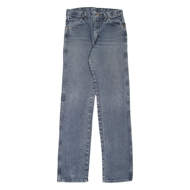 WRANGLER Womens Jeans Blue Regular Straight W26 L33