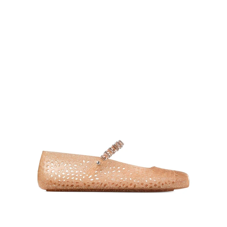 Jimmy Choo Ballerines - Noir (THEJELLYNTXLIGHTTOFFEE)