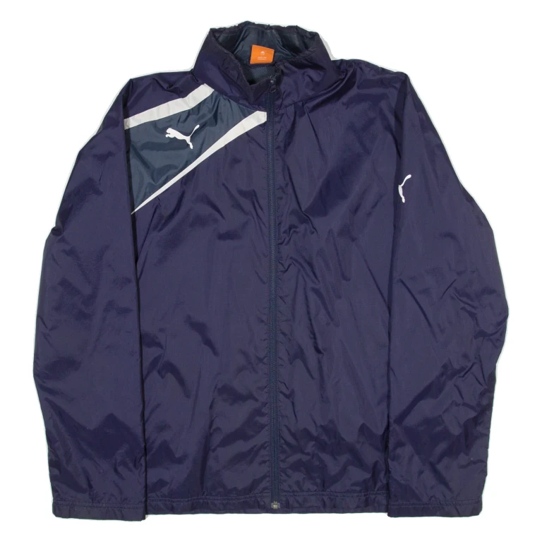 PUMA Mesh Lined Mens Shell Jacket Purple L