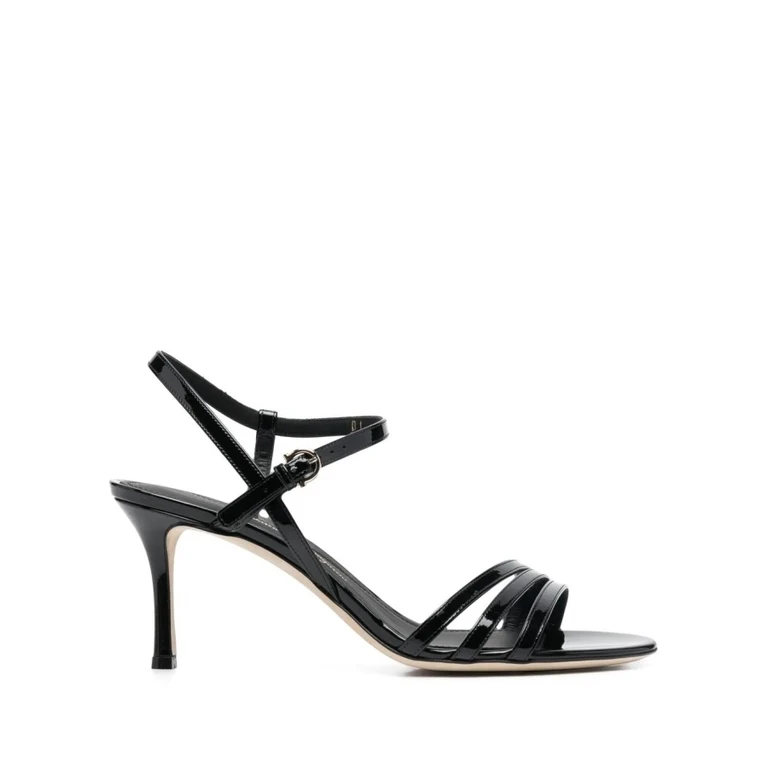 Ferragamo Buckle-Fastening 75Mm Heeled Pumps