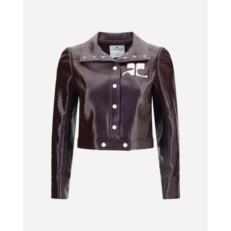 COURRÈGES Reedition Vinyl Jacket Female 38
