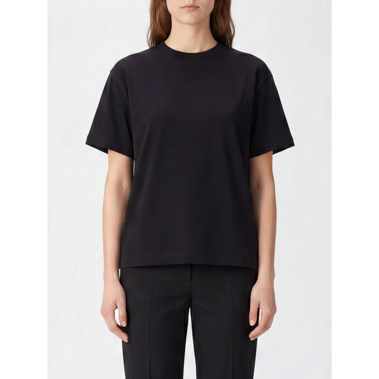 Lot de trois T-shirts en coton avec logo brodé