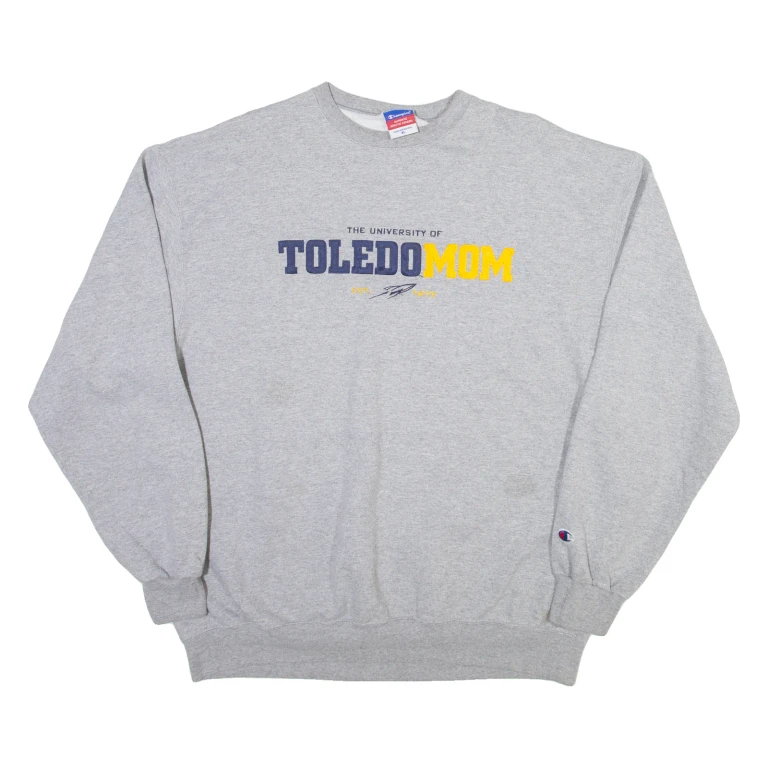CHAMPION Toledo Mens Sweatshirt Grey USA XL