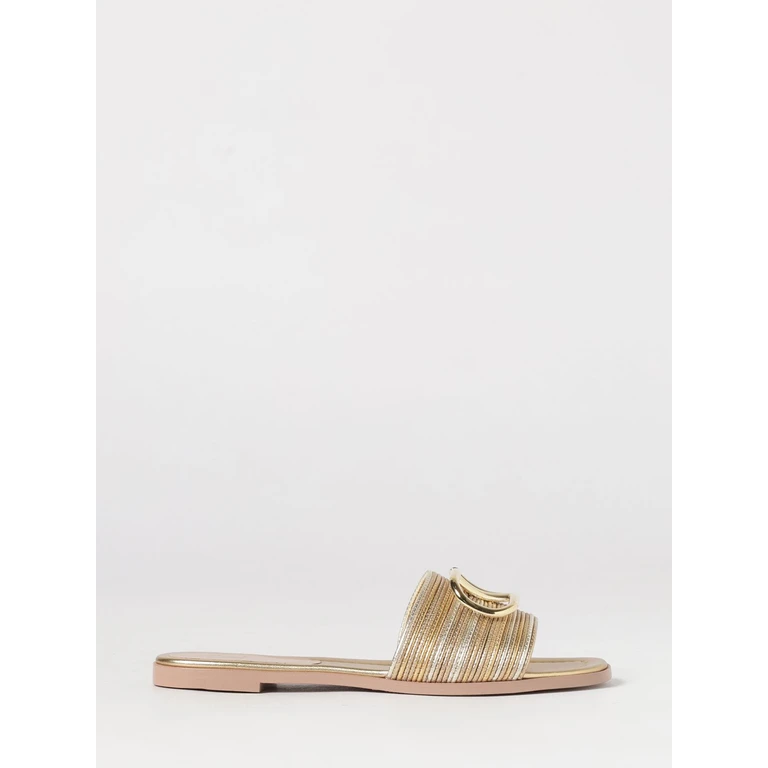 Heeled Sandal Woman color Gold (8W2S0BD5MNSKUN)