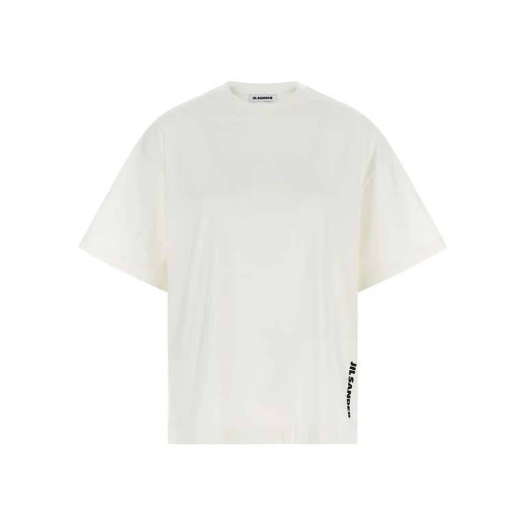 Jil Sander Bicolor Cotton T-Shirt - Women