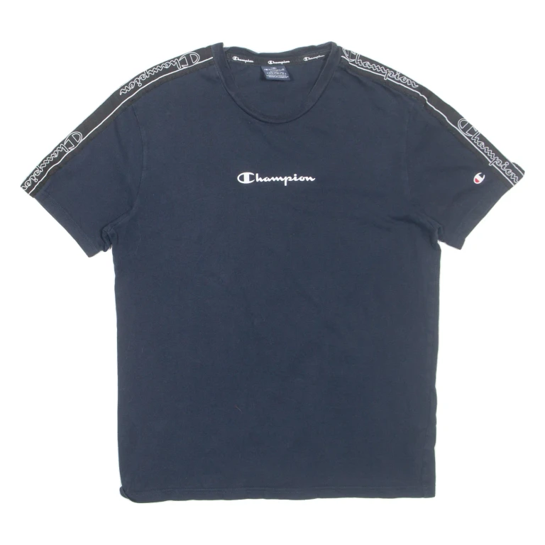 CHAMPION Mens T-Shirt Blue S (II1-221024-5540)