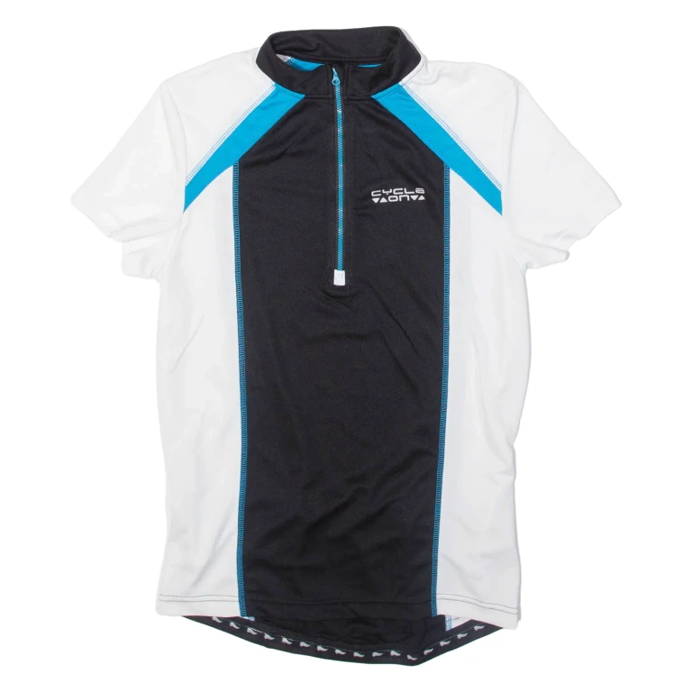 CRIVIT Cycling Mens Jersey Black 1/4 Zip M