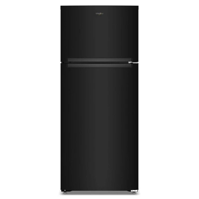 28 in. Wide Top Freezer Refrigerator with Total Coverage Cooling in Black 18.0 Cu. Ft. WRTX5118TB