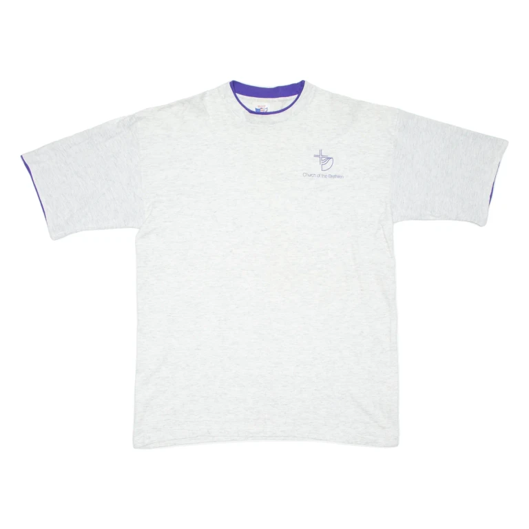 Church Of The Brethren Mens T-Shirt Grey XL