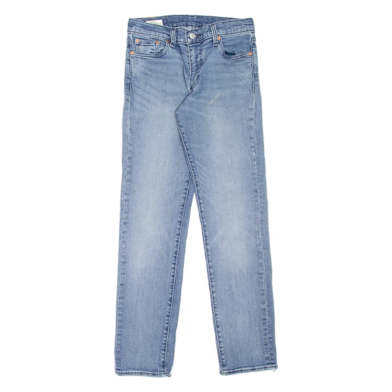LEVI'S 511 BIG E Jeans Mens Blue Slim Straight Stone Wash W27 L32
