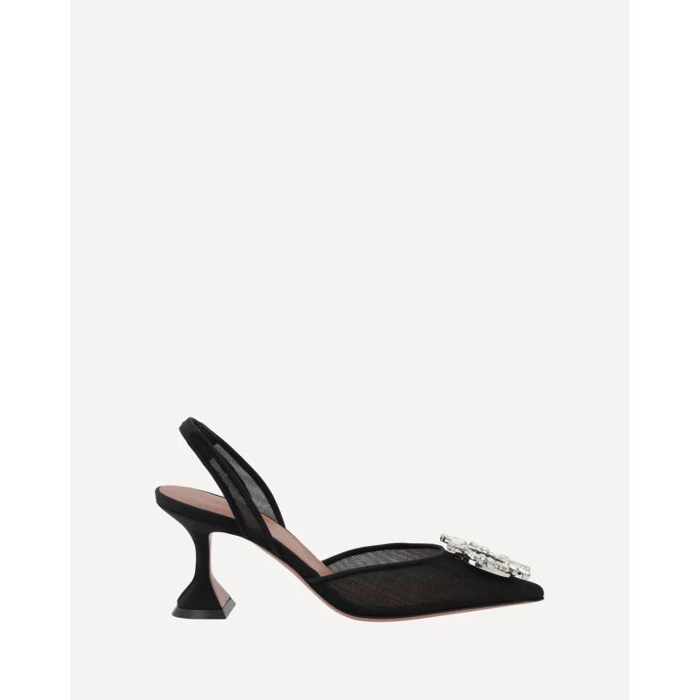 AMINA MUADDI 'Begum Sling' メッシュ スリングバック パンプス